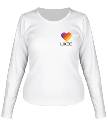 Женская футболка длинный рукав Likee