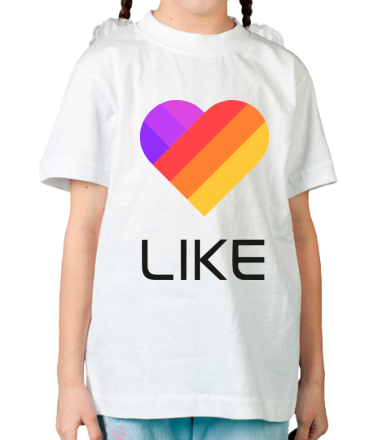 Детская футболка Likee mobile app