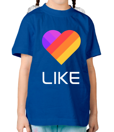 Детская футболка Likee mobile app
