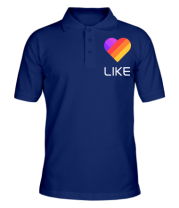 Мужская футболка поло Likee mobile app