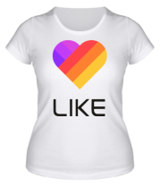 Женская футболка Likee mobile app фото
