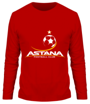 Мужская футболка длинный рукав Astana FC фото