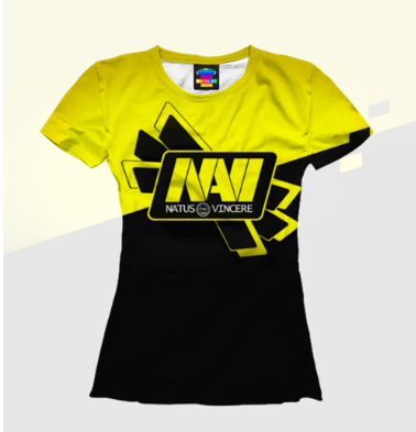 Женская футболка 3D NAvi