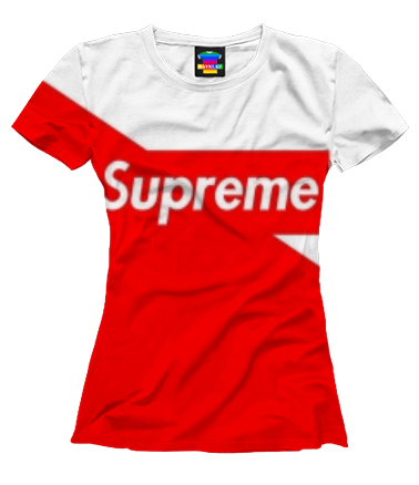 Женская футболка 3D Supreme