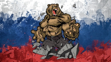 Мужская футболка 3D Медведь