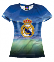 Женская футболка 3D Real Madrid фото