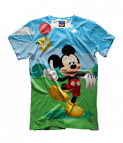 Детская футболка 3D Mickey Mouse фото