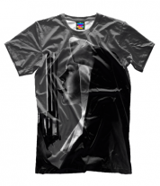 Мужская футболка 3D Nun c пистолетом фото
