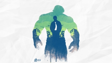 Мужская футболка с длинным рукавом 3D Hulk