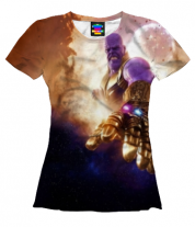 Женская футболка 3D Thanos фото