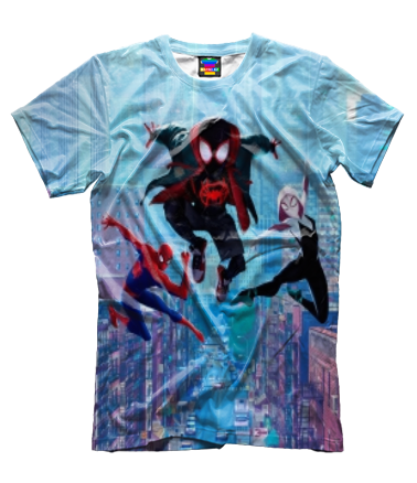 Мужская футболка 3D Spider- man