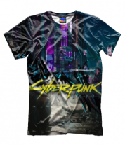 Мужская футболка 3D Cyberpunk фото