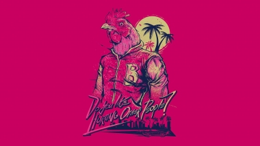 Детская футболка 3D Hotline Miami