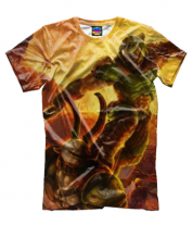 Мужская футболка 3D Doom