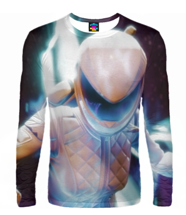 Мужская футболка с длинным рукавом 3D Fortnite