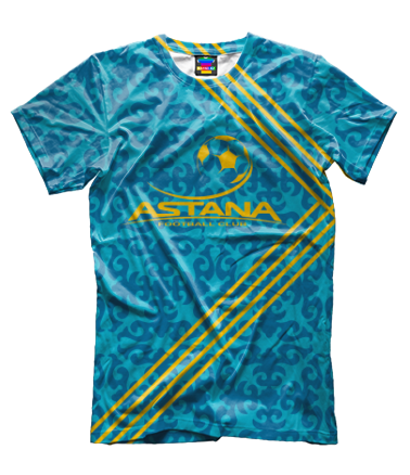 Мужская футболка 3D FC ASTANA