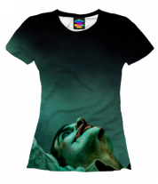 Женская футболка 3D Joker
