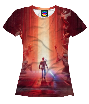 Женская футболка 3D Star Wars