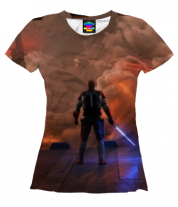 Женская футболка 3D Star Wars фото