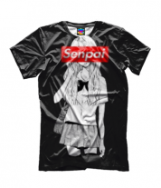 Детская футболка 3D Аниме Семпай - Senpai