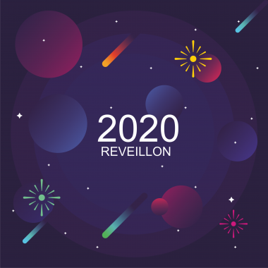 Толстовка худи 3D New Year 2020