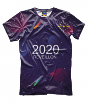 Мужская футболка 3D New Year 2020 фото