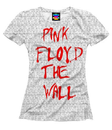 Женская футболка 3D Pink Floyd