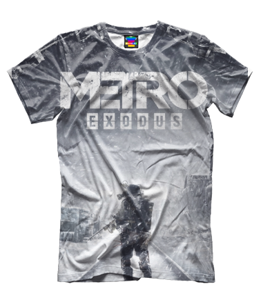 Мужская футболка 3D METRO EXODUS