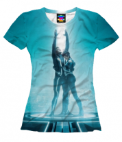 Женская футболка 3D Tron фото