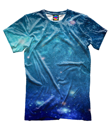 Мужская футболка 3D Звеёзды