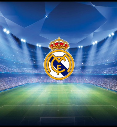 Футболка поло мужская 3D Real Madrid