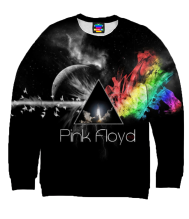 Толстовка без капюшона 3D Pink Floyd