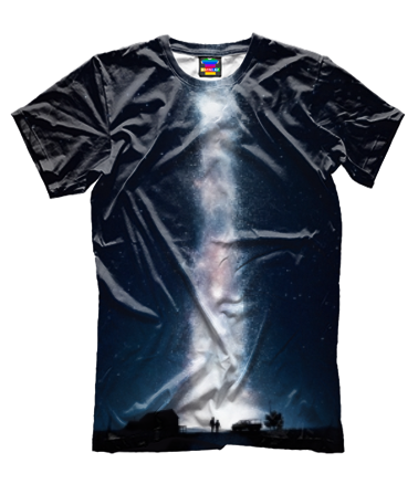 Мужская футболка 3D Interstellar