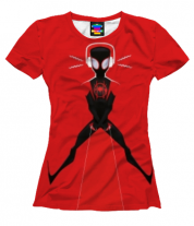 Женская футболка 3D Spider- man фото