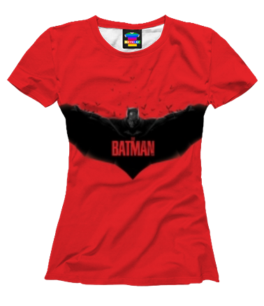 Женская футболка 3D BATMAN